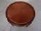 Art Deco Round Mahogany Veneer Coffee Table, 1920s, Image 11