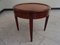 Art Deco Round Mahogany Veneer Coffee Table, 1920s, Image 1