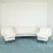 Vintage White Sofas by Ico Luisa Parisi, 1960s, Set of 3 1
