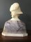 Antique Marble and Alabaster Bust by Gustave van Vaerenbergh, Image 9