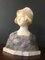 Antique Marble and Alabaster Bust by Gustave van Vaerenbergh 7