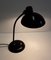 Verstellbare schwarze antike Art Deco Tischlampe von Kaiser Idell / Kaiser Leuchten, 1930er 3