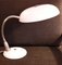 Lampada da tavolo Art Déco regolabile in ottone e metallo color crema, anni '30, Immagine 1