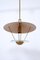 Lampada da soffitto a forma di lanterna attribuita a Stilnovo, anni '50, Immagine 4