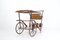 Mid-Century Italian Bar Trolley in Teak, 1950s, Image 6