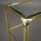 Console Table in Brass and Glass by Mauro Lipparini, Italy, 1970s, Image 5