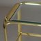 Console Table in Brass and Glass by Mauro Lipparini, Italy, 1970s 7