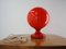 Mid-Century Red Glass Table Lamp by Stepan Tabera for OPP Jihlava, 1970s 2