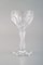 Lalaing Gläser aus mundgeblasenem Kristallglas von Val St. Lambert, Belgien, 1950er, 5er Set 2