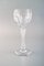 Lalaing Glasses in Mouth-Blown Crystal Glass from Val St. Lambert, Belgium, 1950s, Set of 6, Image 2