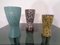 Lava Ceramic Vases from Scheurich, 1970s, Set of 3 4