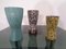 Lava Keramik Vasen von Scheurich, 1970er, 3er Set 4