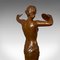 Vintage Art Deco French Bronze Female Figure Statuette, 1930s 10
