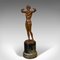 Vintage Art Deco French Bronze Female Figure Statuette, 1930s 1