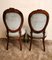 Napoleon III Carved Mahogany Side Chairs, Set of 2, Image 9