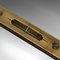 Small Vintage English Rosewood and Brass Spirit Level from E. Preston & Sons, 1930s, Image 8