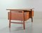 Danish Teak Model 75 Desk from Omann Jun, 1960s, Image 4