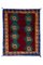 Small Vintage Turkish Handmade Tulu Rug, 1970s, Image 1