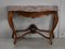 19th Century Louis XV Style Blonde Walnut Console Table 3