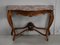 19th Century Louis XV Style Blonde Walnut Console Table, Image 3