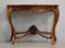 19th Century Louis XV Style Blonde Walnut Console Table 26