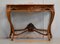 19th Century Louis XV Style Blonde Walnut Console Table 25