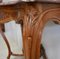 19th Century Louis XV Style Blonde Walnut Console Table, Image 16