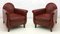 Leather Model Lyra Lounge Chairs by Renzo Frau for Poltrona Frau, 1930s, Set of 2, Image 2