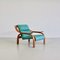 Green Leather Armchairs by Marco Zanuso for Arflex, 1960s, Set of 2 1