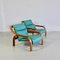 Green Leather Armchairs by Marco Zanuso for Arflex, 1960s, Set of 2 7