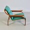 Green Leather Armchairs by Marco Zanuso for Arflex, 1960s, Set of 2 8