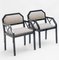 Lacquered Dining Chairs by Jean Claude Mahey for Maison Roméo, Paris, 1970s, Set of 2 5