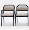 Lacquered Dining Chairs by Jean Claude Mahey for Maison Roméo, Paris, 1970s, Set of 2 2