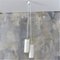 Lampada da soffitto in ottone e vetro opalino, Scandinavia, anni '50, Immagine 16