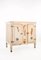 Enfilade Vintage Blanche en Bois, 1950s 1