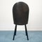 Black Leather Dining Chairs from Zanotta, 1980s, Set of 6 5