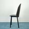 Black Leather Dining Chairs from Zanotta, 1980s, Set of 6 6