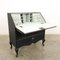 Bureau de Secrétaire Antique Peint en Noir, Suède 9