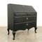 Antique Swedish Black Painted Secretaire Desk 1