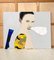 Mateo Andrea, WARRIOR II 2020, 2020, grafite, matita colorata e collage su carta, Immagine 2