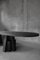 Schwarze handbemalte Esstisch aus Eichenholz von Arno Declercq 2