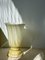 Lampada da tavolo in vetro di Murano giallo, anni '70, Immagine 2