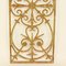 18th Century Louis XVI Wrought Iron Fence Elements or Window Grills, Set of 2 13