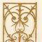 18th Century Louis XVI Wrought Iron Fence Elements or Window Grills, Set of 2 9