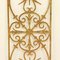Paar schmiedeeiserne Louis XVI-Fenstergitter oder Zaunelemente, 18. Jh. 11