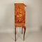 19th Century Louis XVI Floral Marquetry Writing Cabinet or Lady's Secretaire, Image 9