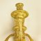 Louis XVI Style 3-Light Quiver Gilt-Bronze Sconces Attributed to H. Vian, Set of 2 6