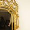 Large 18th Century Italian Rope & Tassels Decoration Carved Giltwood Mirror, Image 4