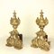 Regency Style Brass Andirons or Firedogs, Set of 2, Image 8
