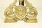 Regency Style Brass Andirons or Firedogs, Set of 2 4